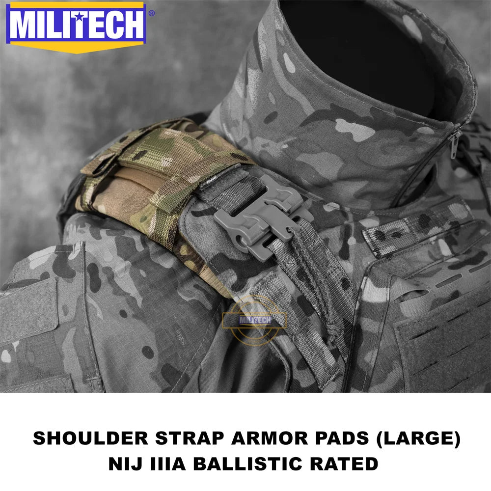 MILITECH IIIA Ballistic Shoulder Straps V1