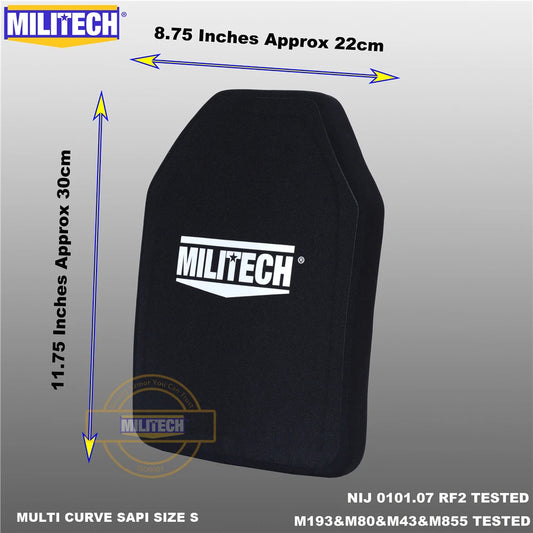 MILITECH III+ SAPI Multicurve Plates - PAIR