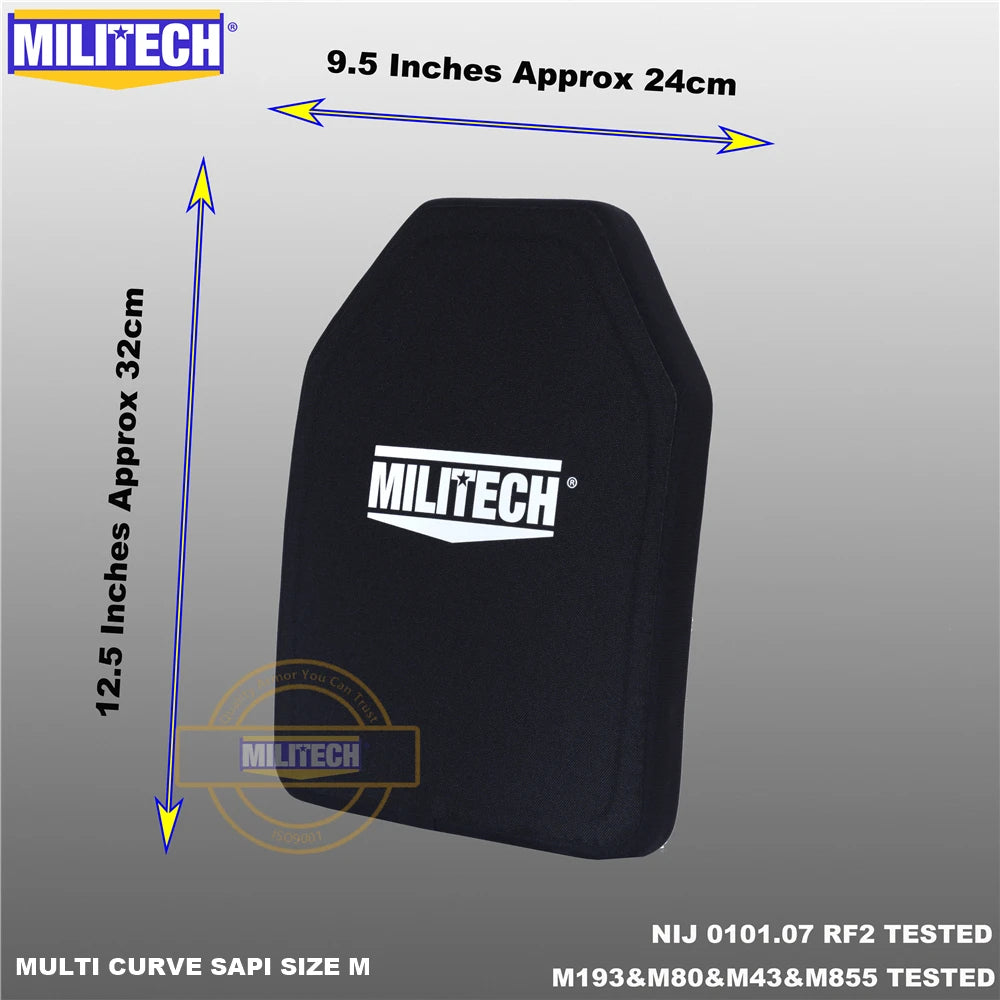 MILITECH III+ SAPI Multicurve Plates - PAIR