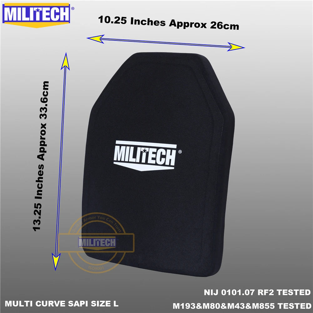 MILITECH III+ SAPI Multicurve Plates - PAIR