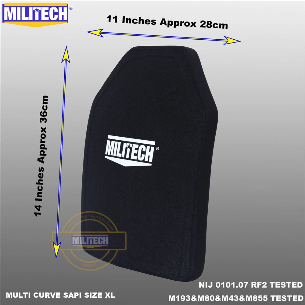 MILITECH III+ SAPI Multicurve Plates - PAIR