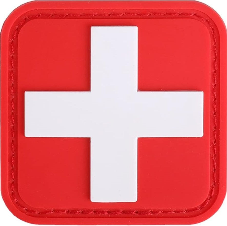 (2 PACK) MED CROSS PATCH - PVC